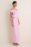 Dusty Pink Larissa Silk Dress
