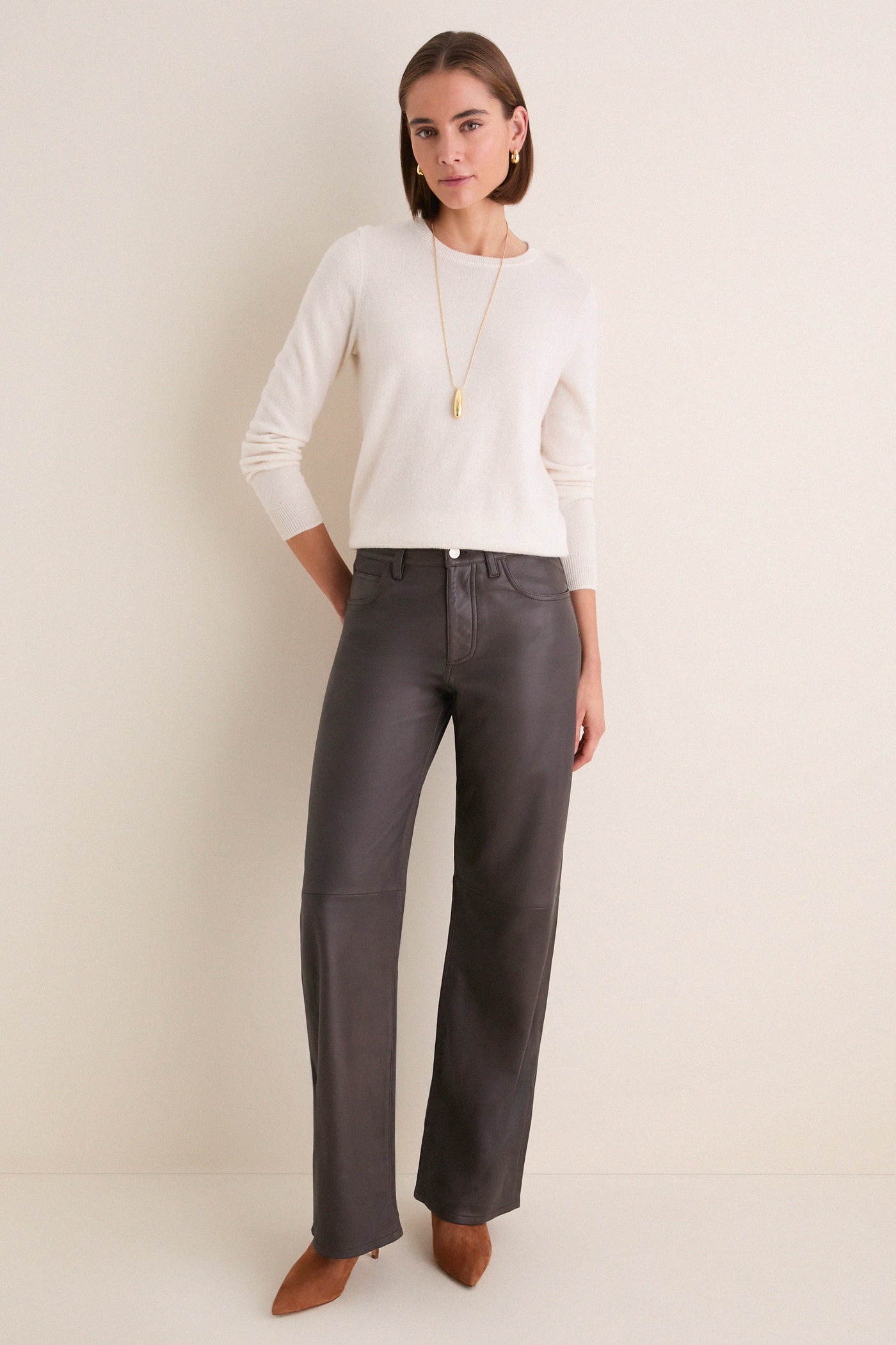 Earth Gus Leather Pant