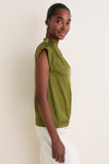Pear Davina Silk Top