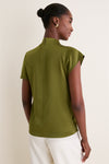 Pear Davina Silk Top