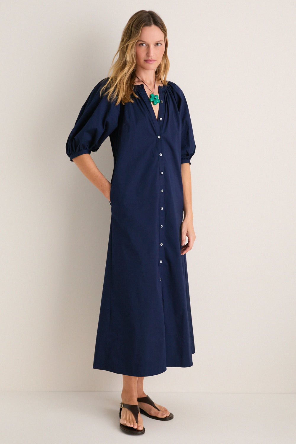 Navy Vincent Dress