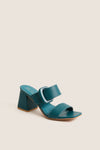 Teal Sally Heels
