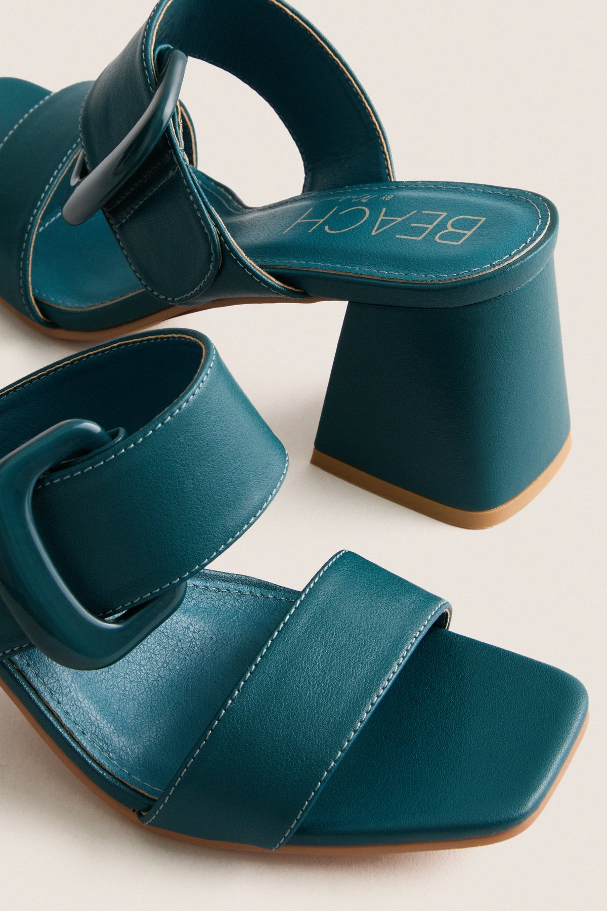 Teal Sally Heels
