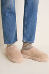 Beige Claude Clogs