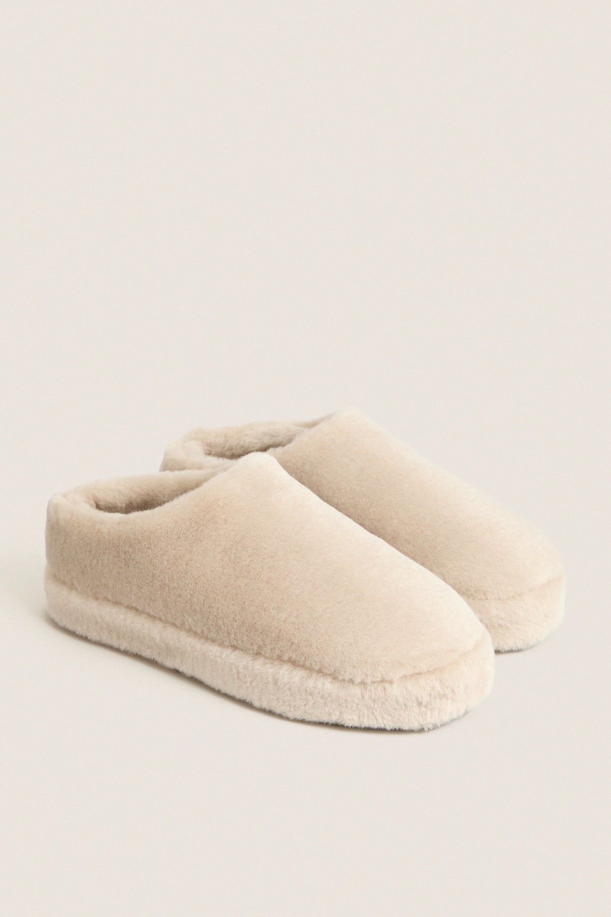 Beige Claude Clogs