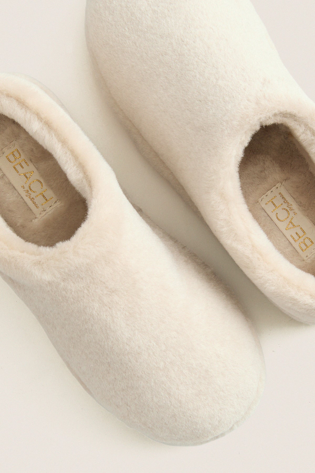 Beige Claude Clogs