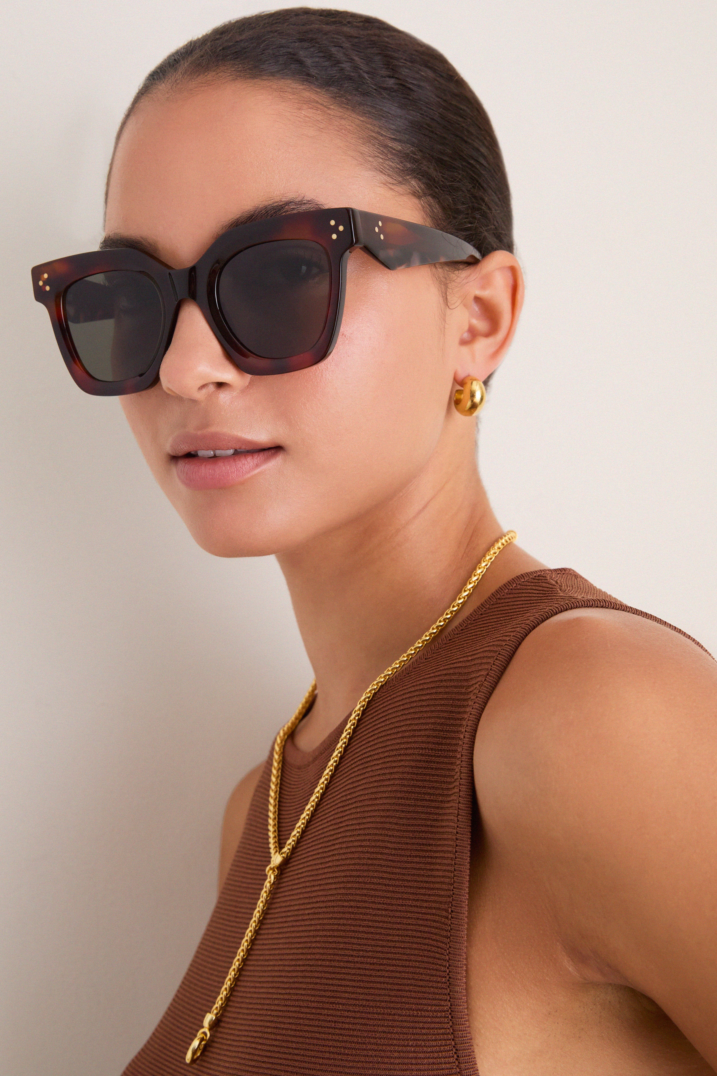 Dark Tortoise Capri Sunglasses | Jimmy Fairly