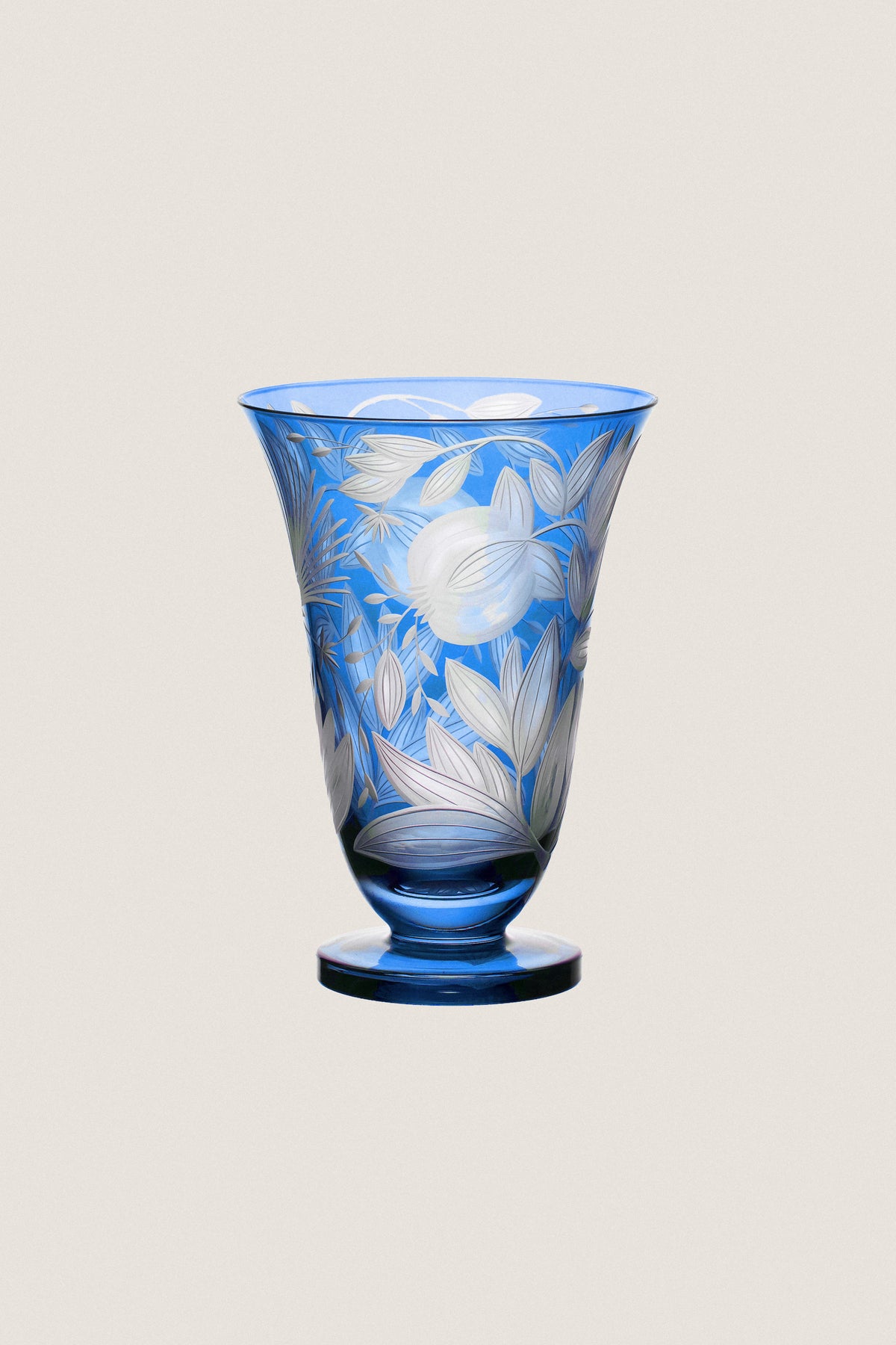 Blue Verdure Stemless Goblet (Set of 2)