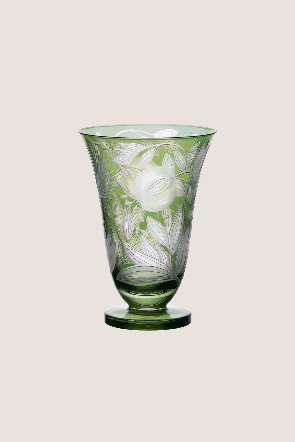 Khaki Green Verdure Stemless Goblet (Set of 2)