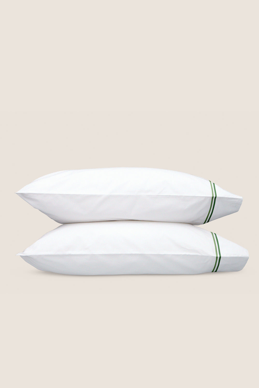 Green Essex Pilowcase Pair