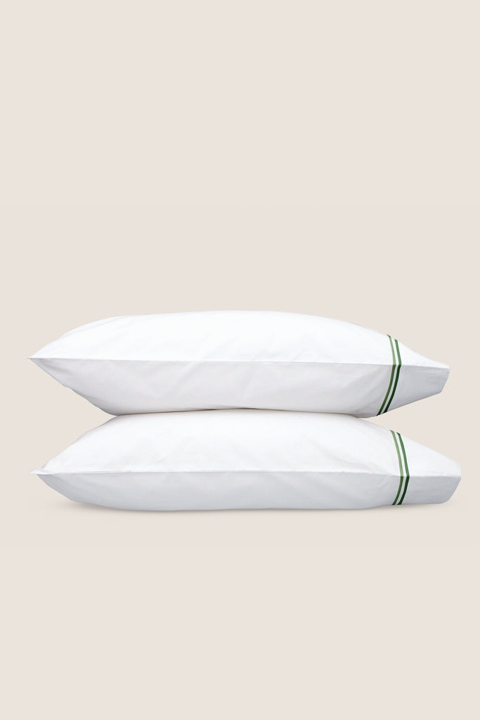 Green Essex Pilowcase Pair
