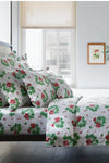 Scarlet Geranium Duvet Cover