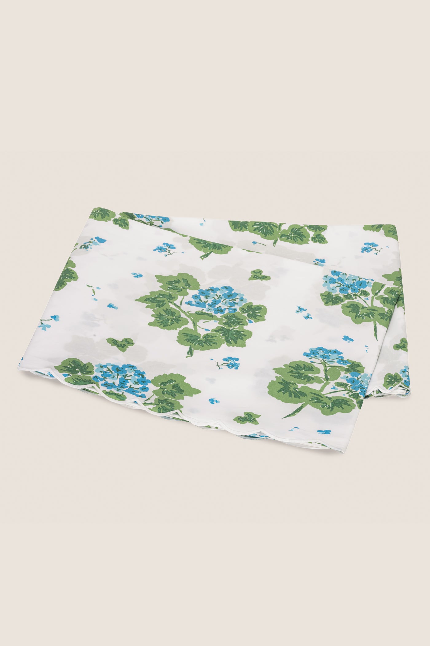 Blue Geranium Flat Sheet