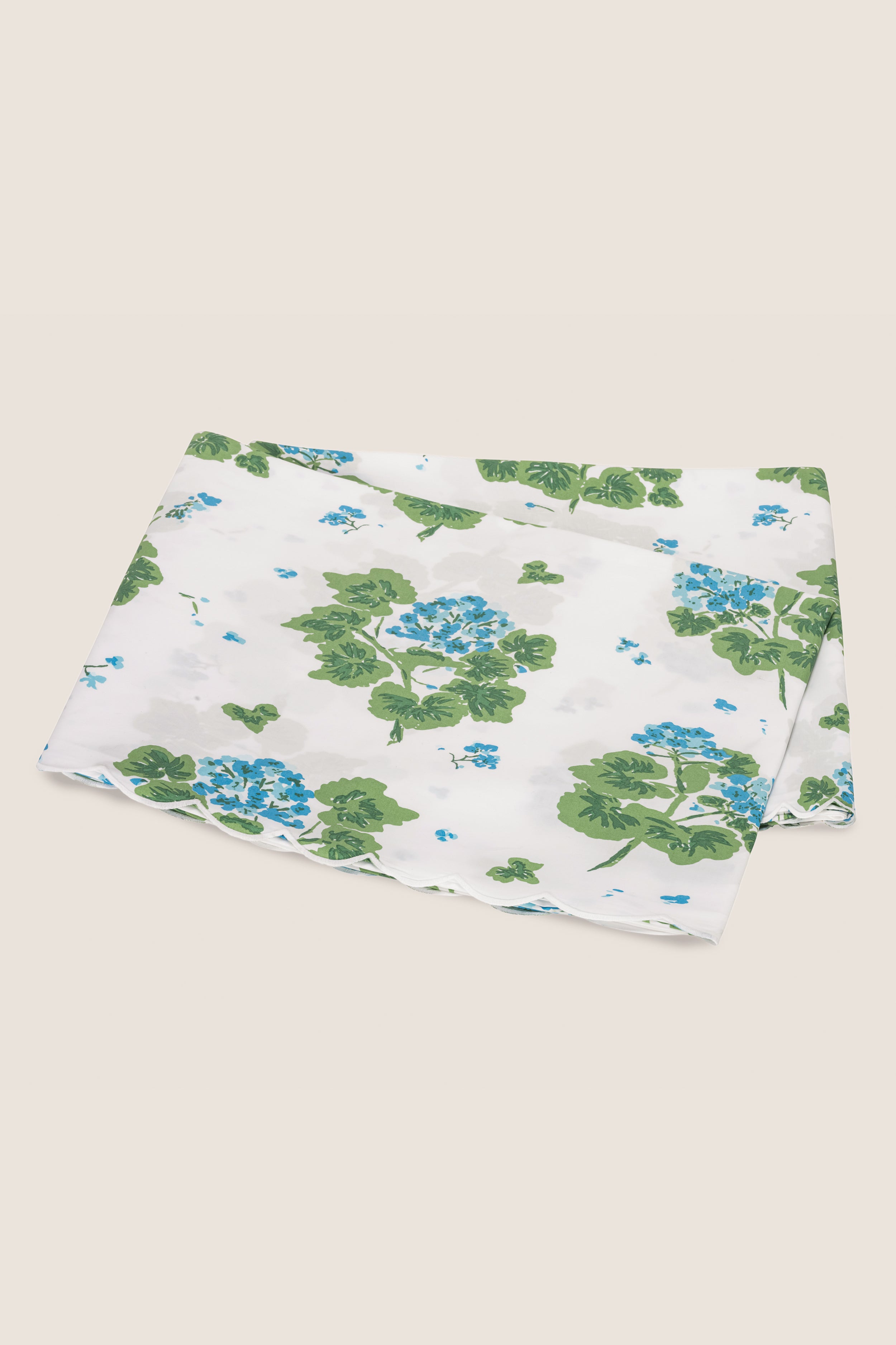 Blue Geranium Flat Sheet
