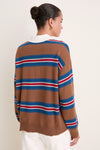 Savoy Stripe Michael Cashmere Sweater