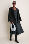 Ink Blue Plaid Wells Dress