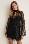 Black Esther Mini Dress