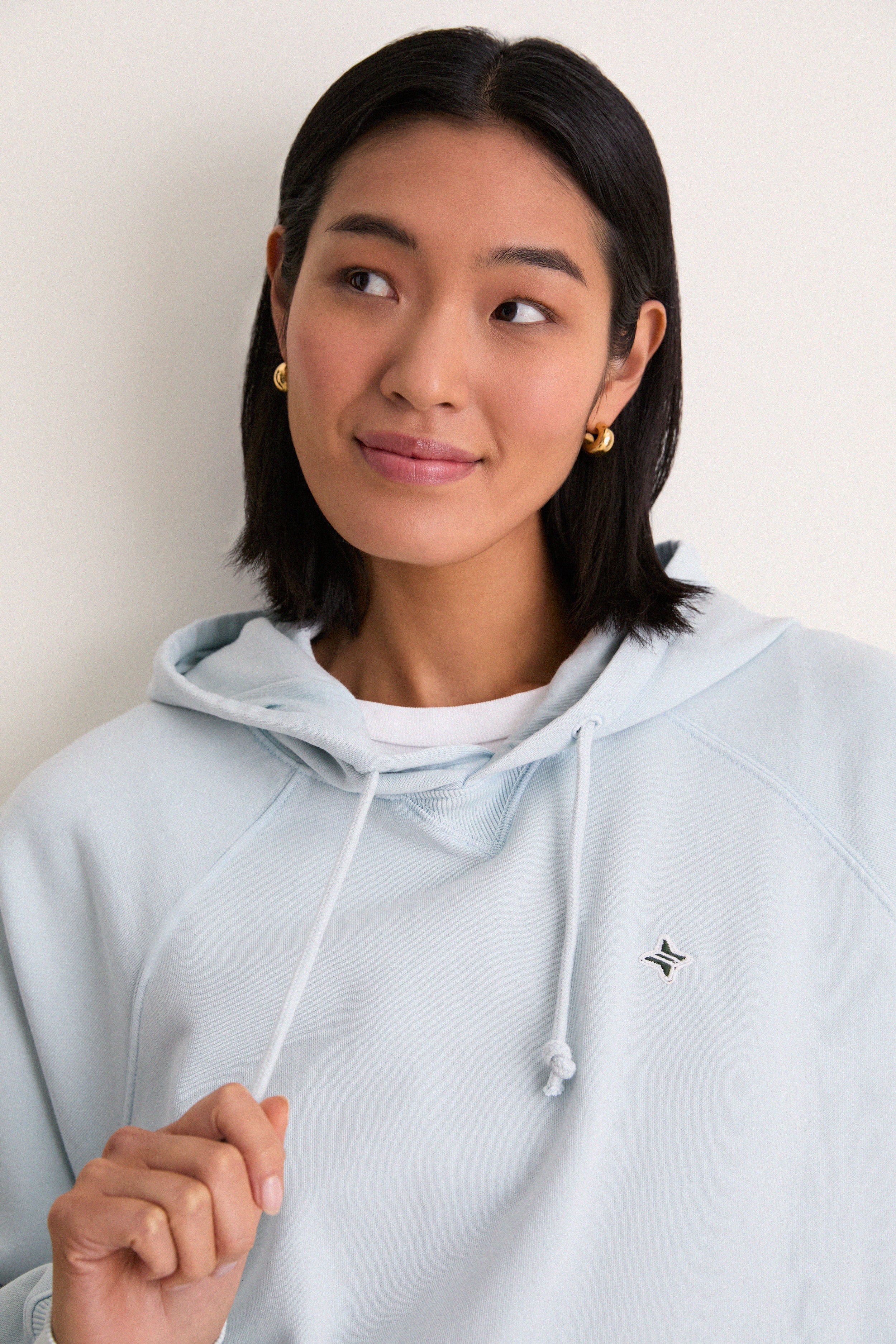 Women's Oversized Sky French Terry Surfside Hoodie | Tuckernuck