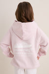 Kids Terry Pink French Terry Surfside Hoodie