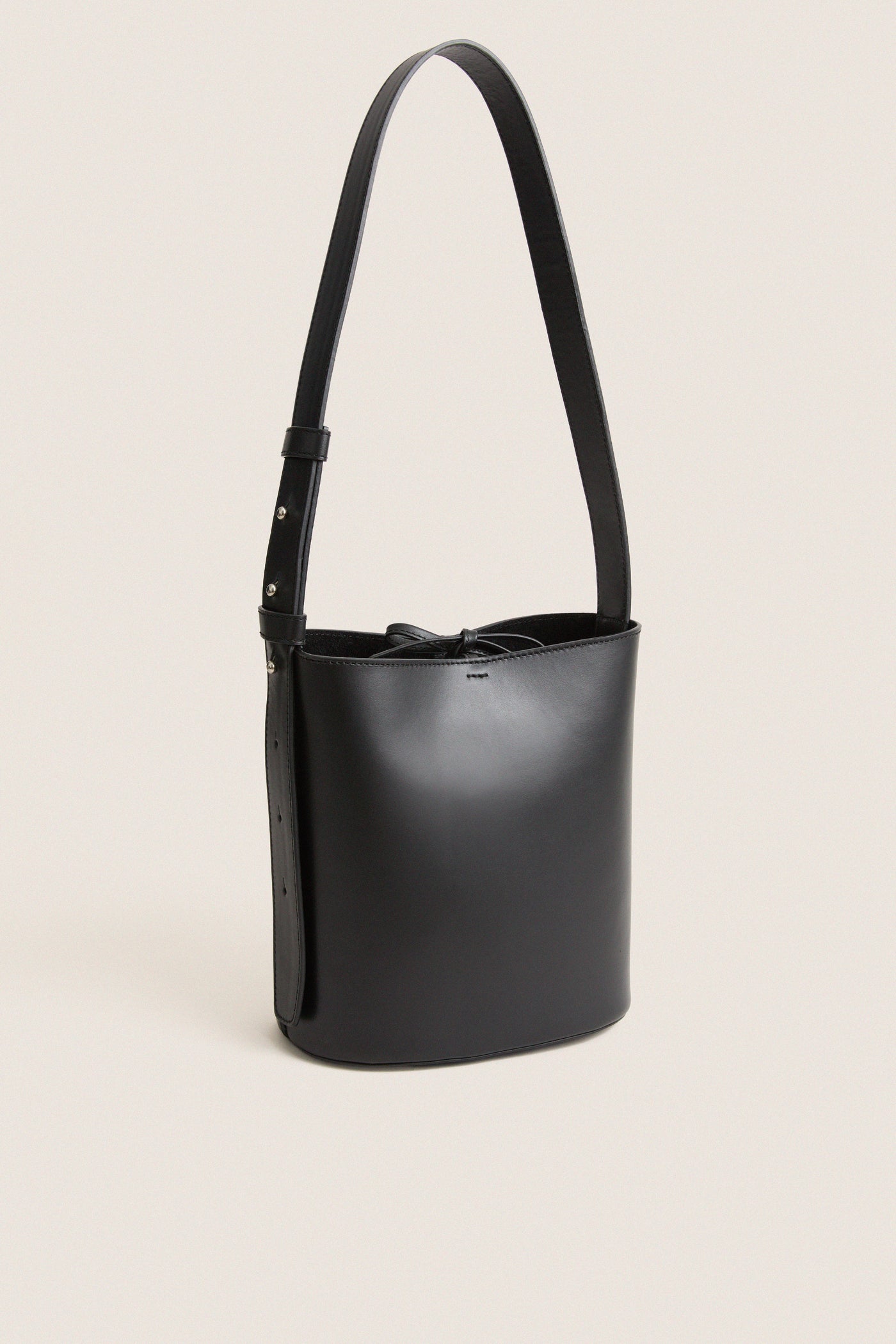 Solid Black Paula Tote