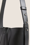 Solid Black Paula Tote