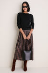 Solid Black Paula Tote