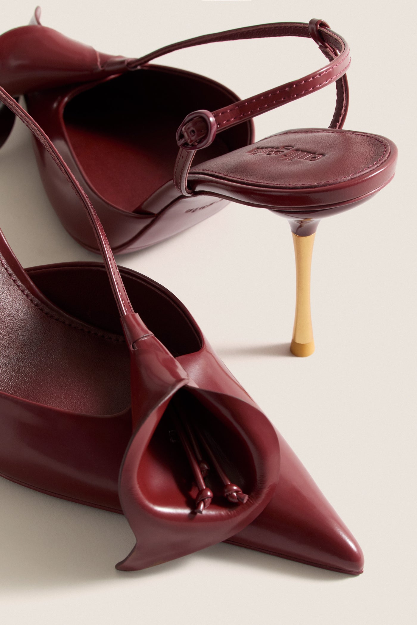 Winter Plum Calla Pumps
