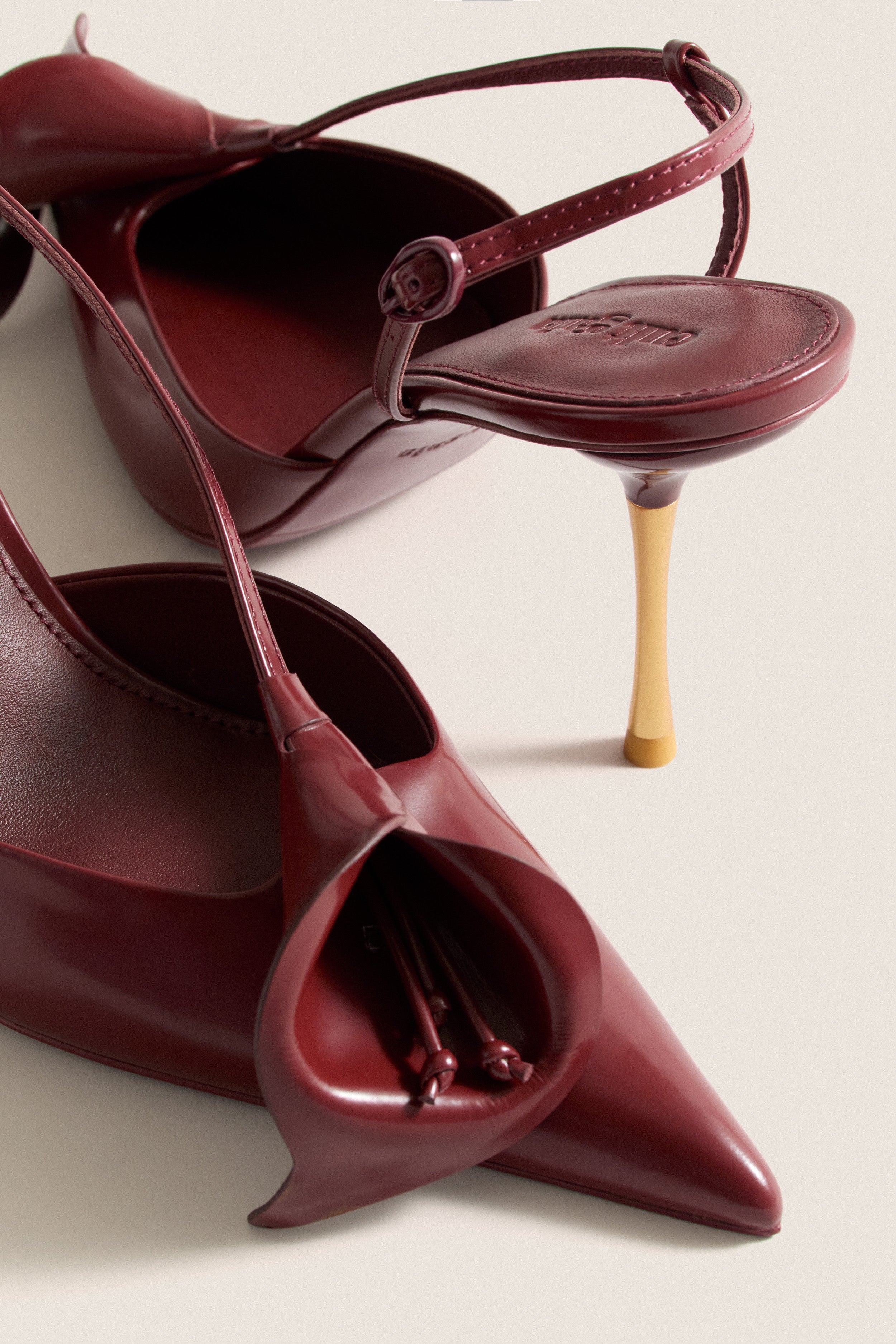 Winter Plum Calla Pumps