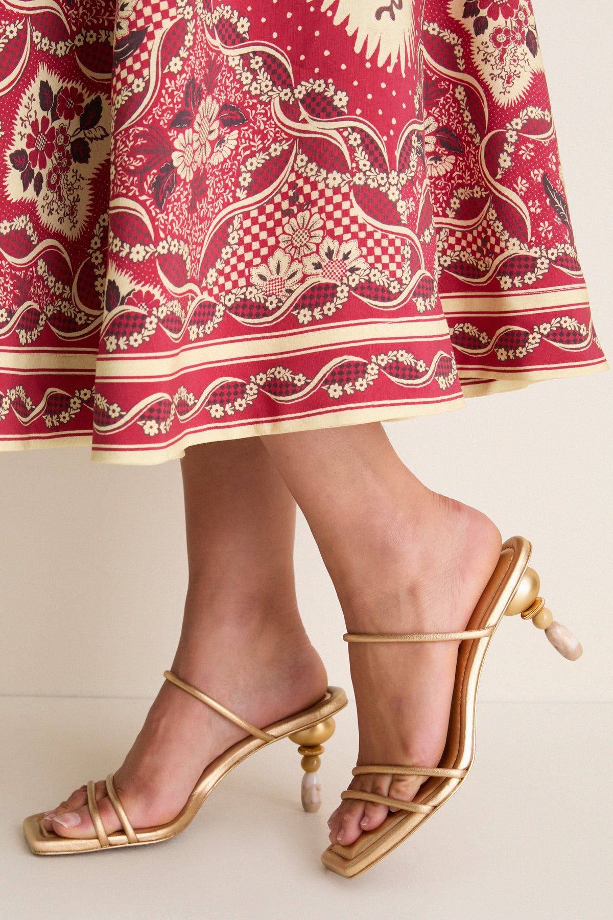 Brass Reign Sandals