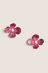 Winter Plum Lucky Earrings