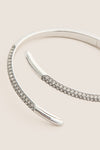 Gunmetal and Crystal Vesey Cuff