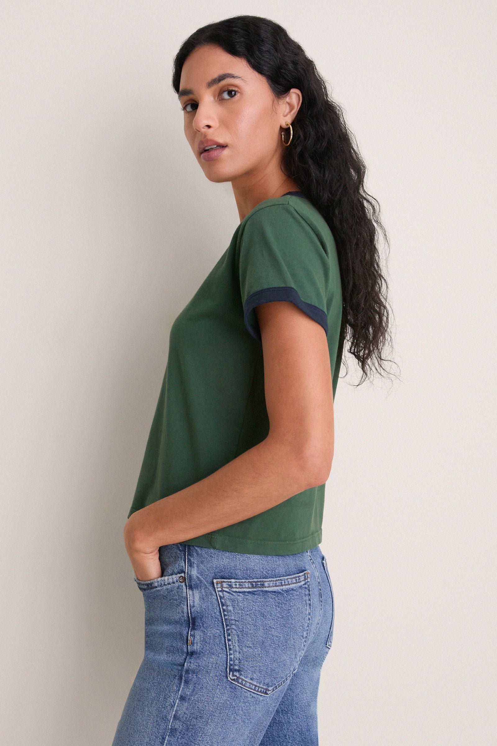 Juniper and Midnight Margo Ringer Tee