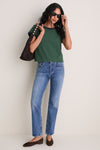 Juniper and Midnight Margo Ringer Tee