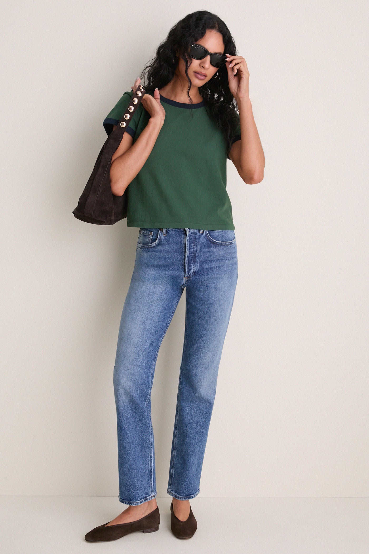 Juniper and Midnight Margo Ringer Tee