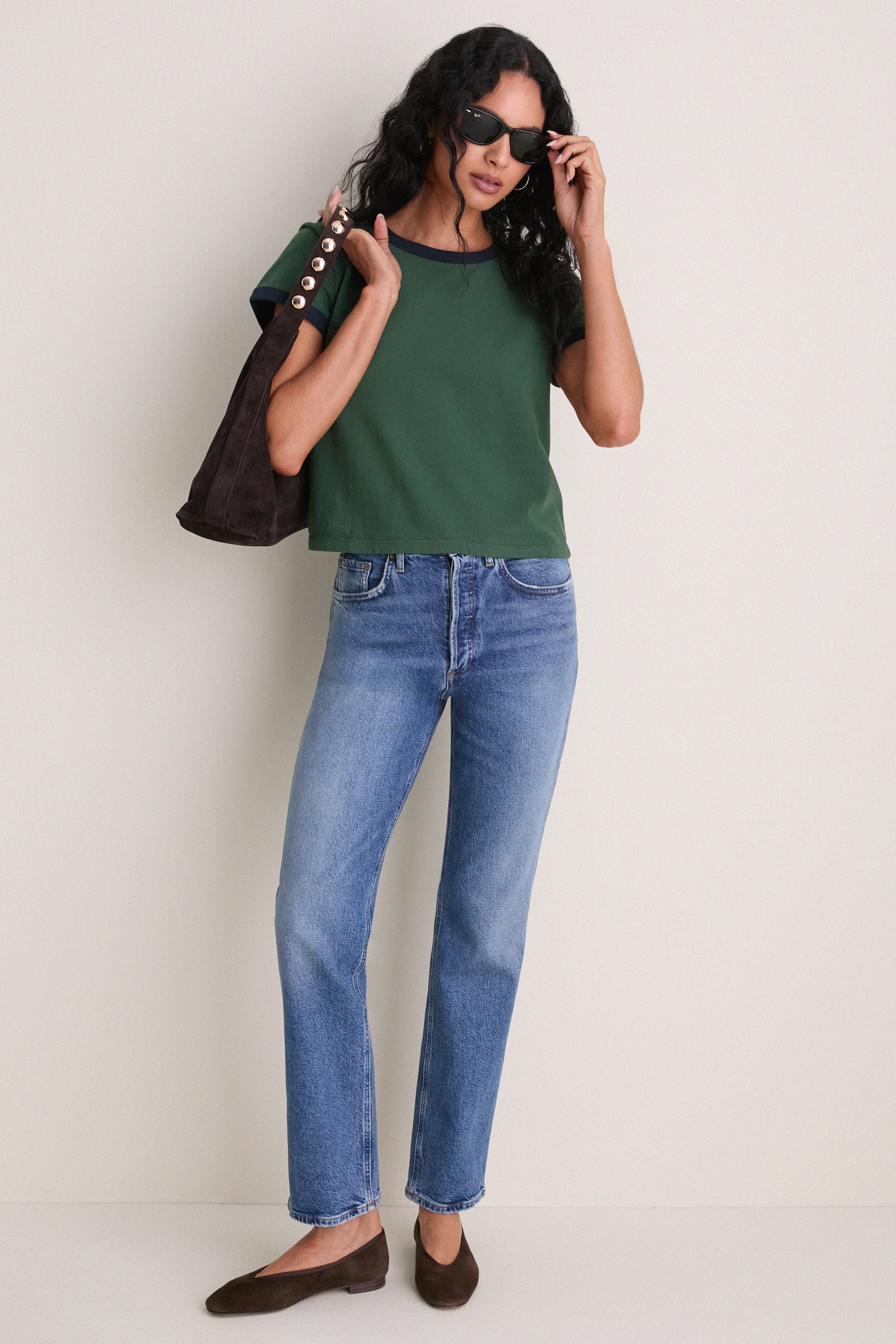 Juniper and Midnight Margo Ringer Tee
