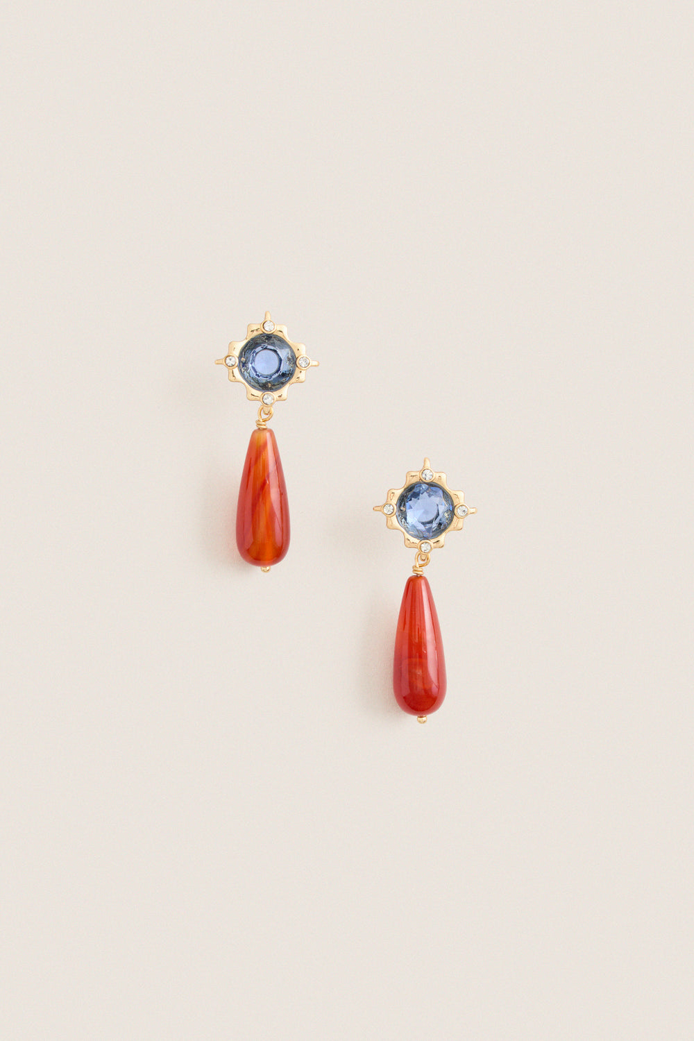 Blue Multi Via Earrings