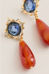 Blue Multi Via Earrings