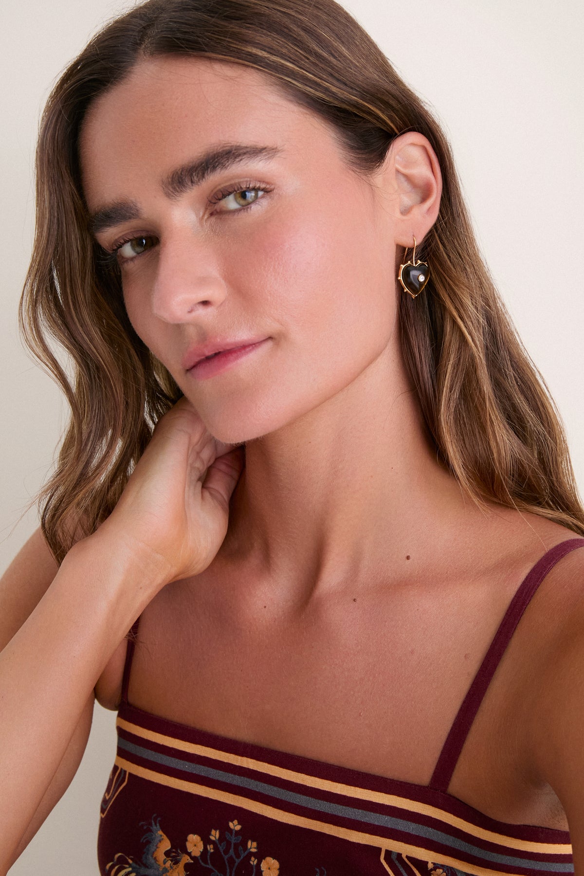 Brown Porto Earrings