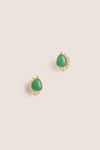 Green Doria Earrings