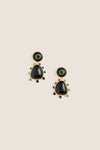 Black Devina Earrings