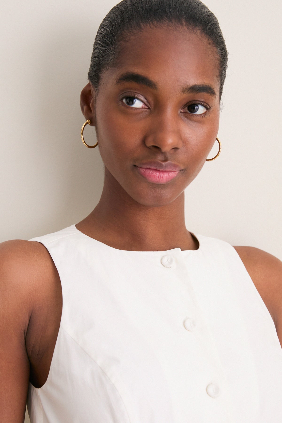 White Cotton Poplin Florence Dress Tuckernuck White / 12
