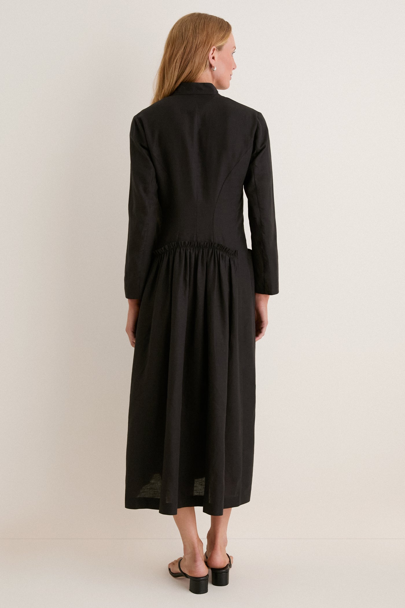 tuckernuck black linen dress Black Ric Rac Linen Ellis Mini Dress