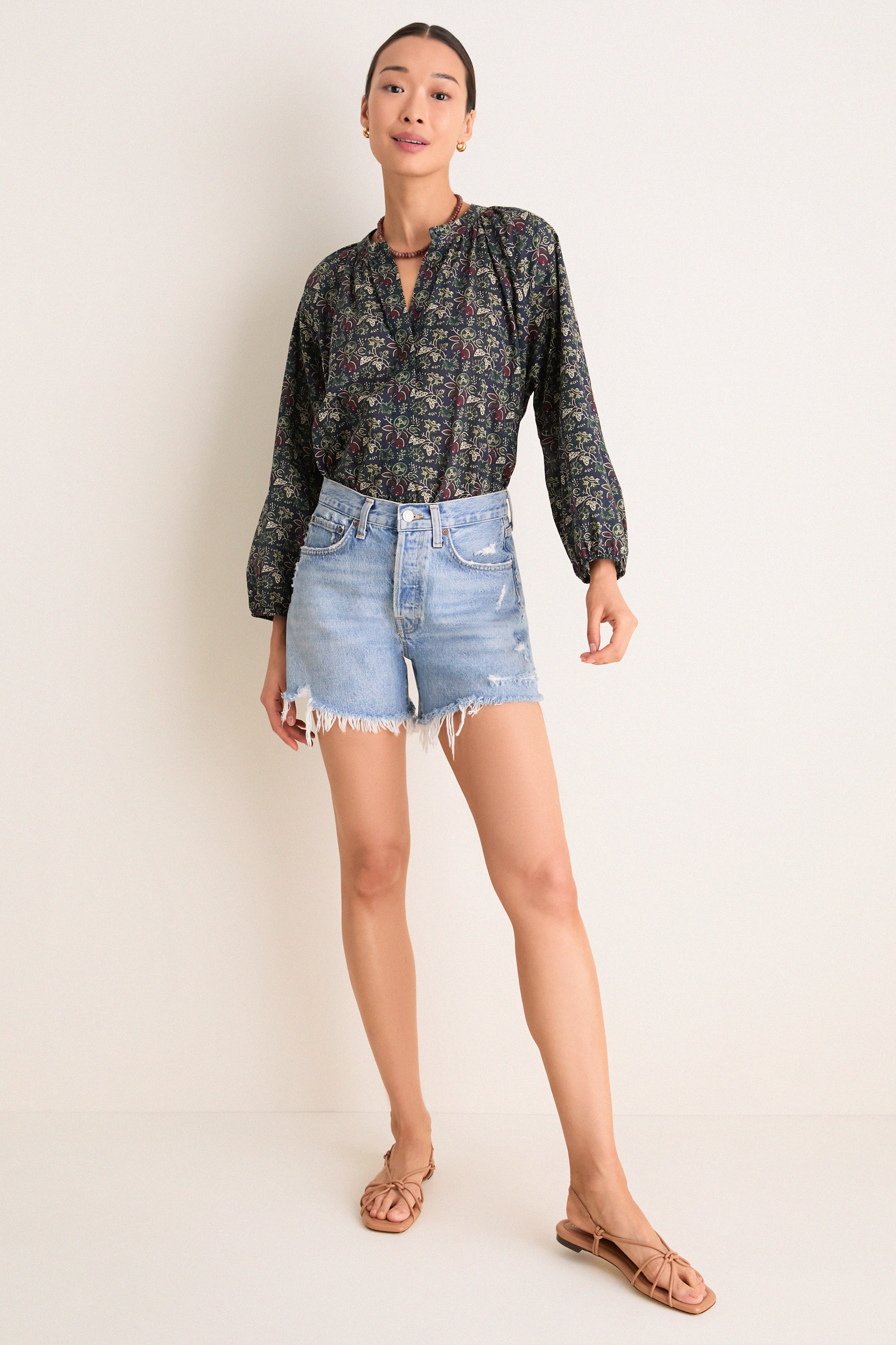 Midnight Renaissance Sawyer Blouse | Tuckernuck