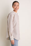 Wine Stripe Camden Tunic