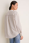 Wine Stripe Camden Tunic