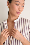 Wine Stripe Camden Tunic