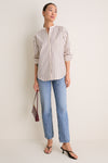 Wine Stripe Camden Tunic