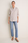Wine Stripe Camden Tunic