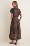 Abstract Alps Como Dress