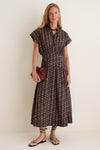 Abstract Alps Como Dress